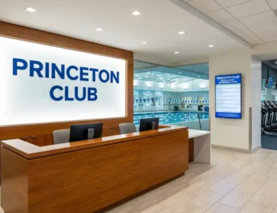 Princeton Club, Wisconsin Gyms, Gym Prices 2026, Gyms with Childcare, 24 Hour Gyms, Madison Fitness, Princeton Club exterior Madison, Princeton Club swimming pool, gym treadmill area with TVs, weight room at Princeton Club, kids club area