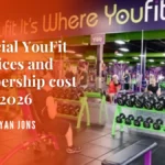 YouFit Prices, YouFit Gyms, Cheap Gym Memberships, Lime Card, Gym Cancellation Tips, YouFit Guest Pass, YouFit gym interior with green and purple equipment, YouFit Lime Card membership benefits chart, row of treadmills at YouFit
